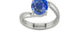 Sterling Silver Ceylon Blue Sapphire Ring Limited Quality (R2)