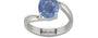 Sterling Silver Ceylon Blue Sapphire Ring Prime Quality (R2)