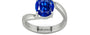 Sterling Silver Ceylon Blue Sapphire Ring Rare Quality (R2)