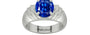 Sterling Silver Ceylon Blue Sapphire Ring Rare Quality (R4)