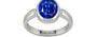 Sterling Silver Ceylon Blue Sapphire Ring Rare Quality (R6)