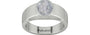 Sterling Silver Ceylon White Sapphire Ring Fine Quality (R10)