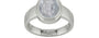 Sterling Silver Ceylon White Sapphire Ring Fine Quality (R3)