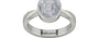 Sterling Silver Ceylon White Sapphire Ring Fine Quality (R9)