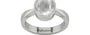 Sterling Silver Ceylon White Sapphire Ring Limited Quality (R9)