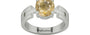 Sterling Silver Ceylon Yellow Sapphire Ring Fine Quality (R8)