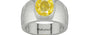 Sterling Silver Ceylon Yellow Sapphire Ring Limited Quality (R1)