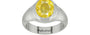 Sterling Silver Ceylon Yellow Sapphire Ring Limited Quality (R7)