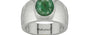 Sterling Silver Emerald Ring Fine Quality (R1)