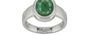 Sterling Silver Emerald Ring Fine Quality (R3)