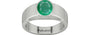 Sterling Silver Emerald Ring Limited Quality (R10)