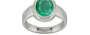 Sterling Silver Emerald Ring Limited Quality (R3)