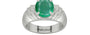Sterling Silver Emerald Ring Limited Quality (R4)