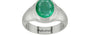 Sterling Silver Emerald Ring Limited Quality (R7)