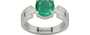 Sterling Silver Emerald Ring Limited Quality (R8)