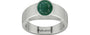 Sterling Silver Emerald Ring Prime Quality (R10)