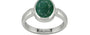 Sterling Silver Emerald Ring Prime Quality (R6)