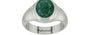 Sterling Silver Emerald Ring Prime Quality (R7)