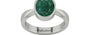 Sterling Silver Emerald Ring Prime Quality (R9)
