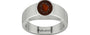 Sterling Silver Hessonite Garnet Ring Fine Quality (R10)