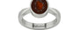 Sterling Silver Hessonite Garnet Ring Fine Quality (R9)