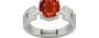 Sterling Silver Hessonite Garnet Ring Limited Quality (R8)