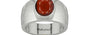Sterling Silver Hessonite Garnet Ring Prime Quality (R1)