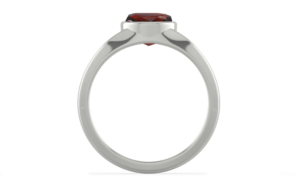 Sterling Silver Hessonite Garnet Ring Prime Quality (R10)