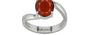 Sterling Silver Hessonite Garnet Ring Prime Quality (R2)