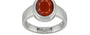 Sterling Silver Hessonite Garnet Ring Prime Quality (R3)