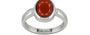 Sterling Silver Hessonite Garnet Ring Prime Quality (R6)