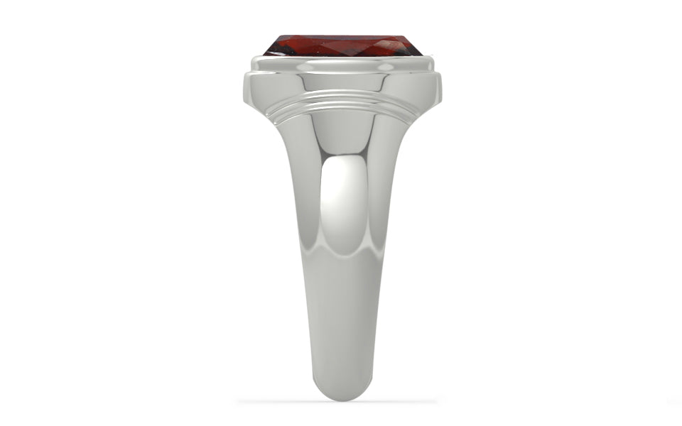 Sterling Silver Hessonite Garnet Ring Prime Quality (R7)