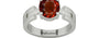 Sterling Silver Hessonite Garnet Ring Rare Quality (R8)