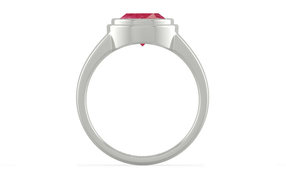 Sterling Silver Ruby Ring Fine Quality (R3)