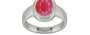 Sterling Silver Ruby Ring Fine Quality (R3)