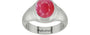 Sterling Silver Ruby Ring Fine Quality (R7)