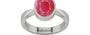 Sterling Silver Ruby Ring Fine Quality (R9)
