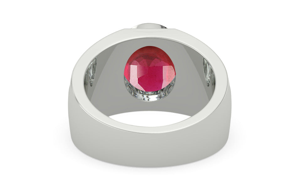Sterling Silver Ruby Ring Limited Quality (R1)