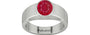 Sterling Silver Ruby Ring Limited Quality (R10)