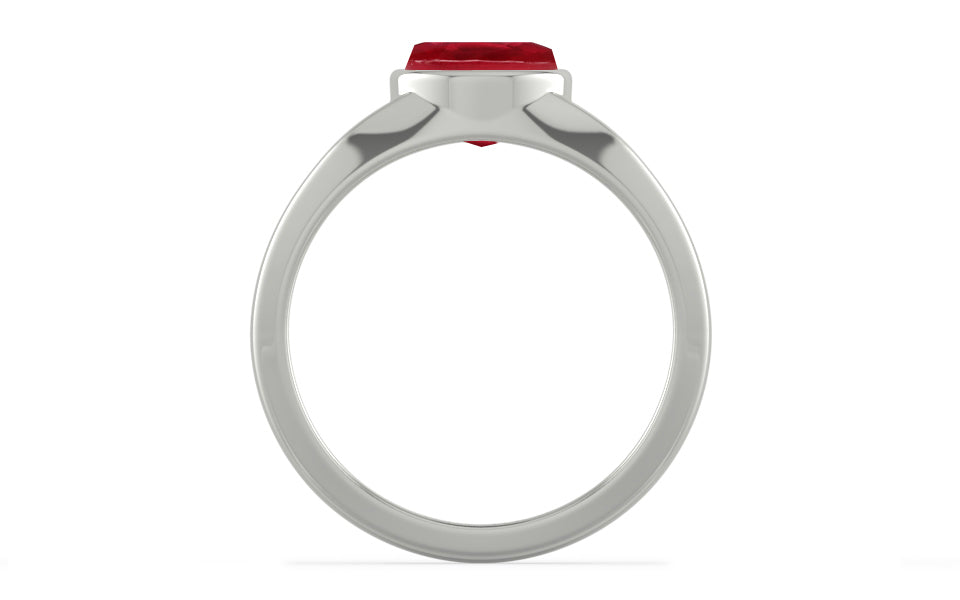 Sterling Silver Ruby Ring Limited Quality (R10)
