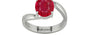 Sterling Silver Ruby Ring Limited Quality (R2)