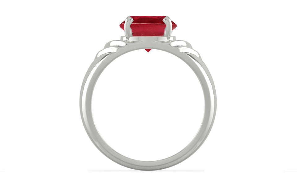 Sterling Silver Ruby Ring Limited Quality (R4)