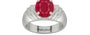 Sterling Silver Ruby Ring Limited Quality (R4)