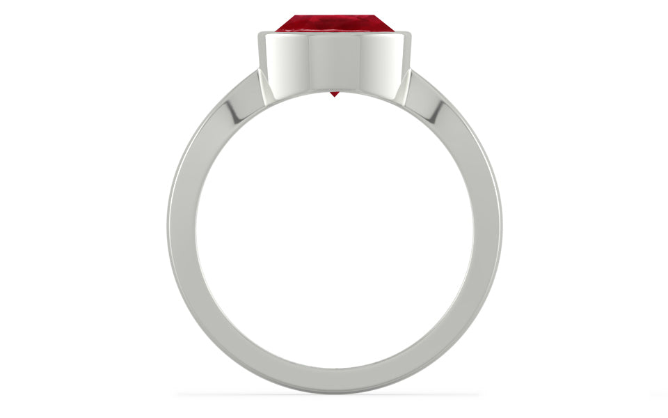 Sterling Silver Ruby Ring Limited Quality (R9)