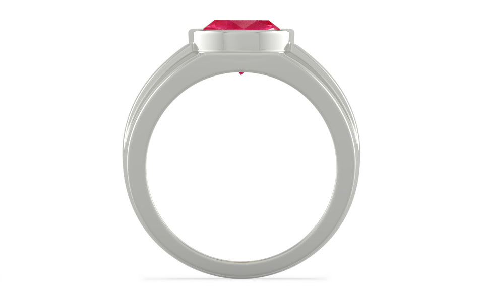 Sterling Silver Ruby Ring Prime Quality (R1)