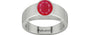 Sterling Silver Ruby Ring Prime Quality (R10)
