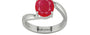 Sterling Silver Ruby Ring Prime Quality (R2)