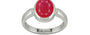 Sterling Silver Ruby Ring Prime Quality (R6)