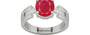 Sterling Silver Ruby Ring Prime Quality (R8)