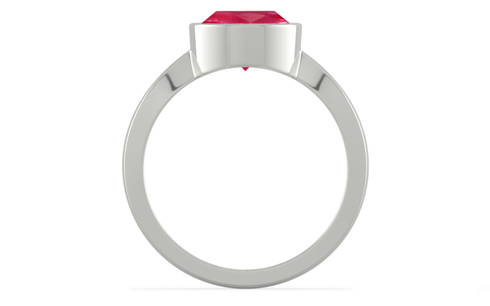 Sterling Silver Ruby Ring Prime Quality (R9)